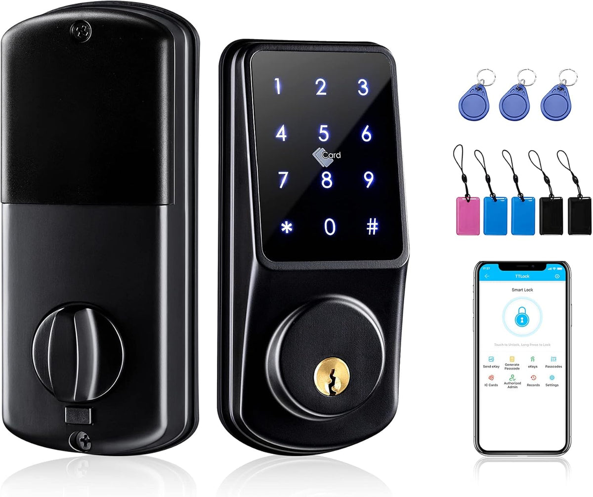 Smart Lock with Keypad Bluetooth Deadbolt Door Lock U271647