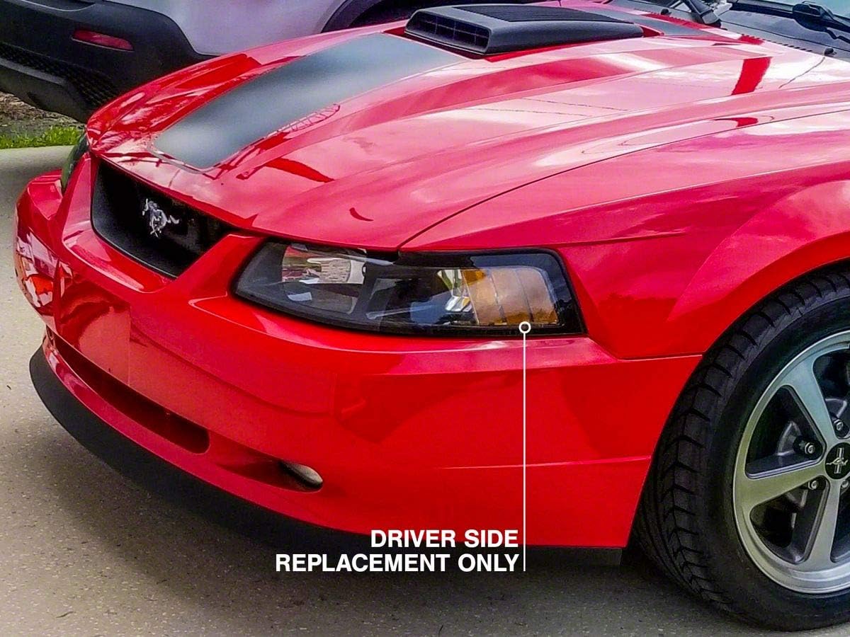 Black Housing Clear Lens Headlights I153