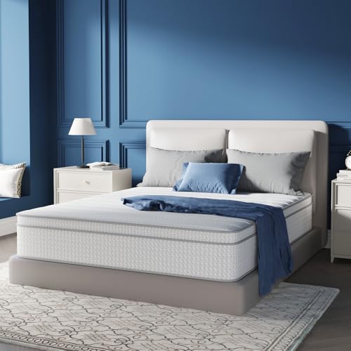 10 Inch Queen Hybrid Mattress with Memory Foam H653