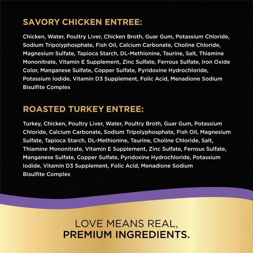 Savory Chicken & Roasted Turkey Wet Cat Food Y862