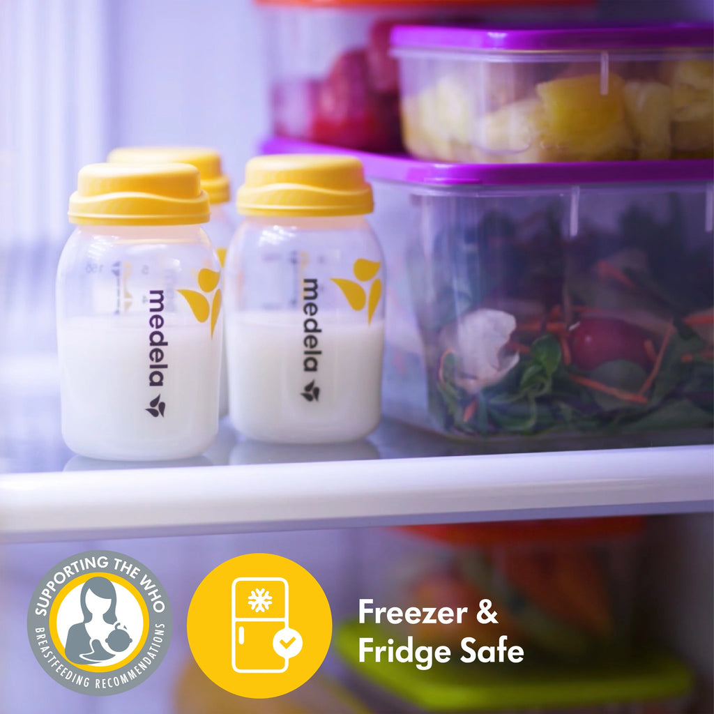 45 Pieces Clear Breast Milk Storage Set J74856
