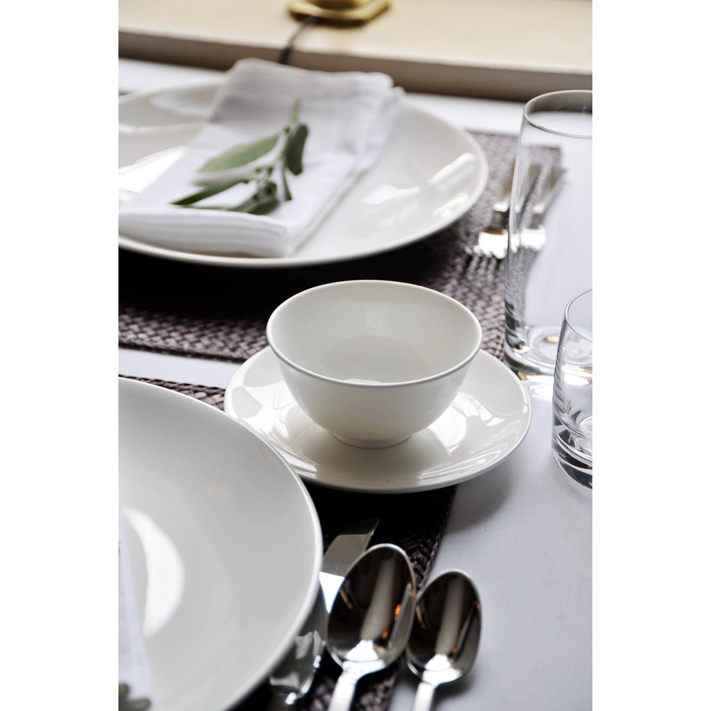 White Bone China Coupe Platter M9141
