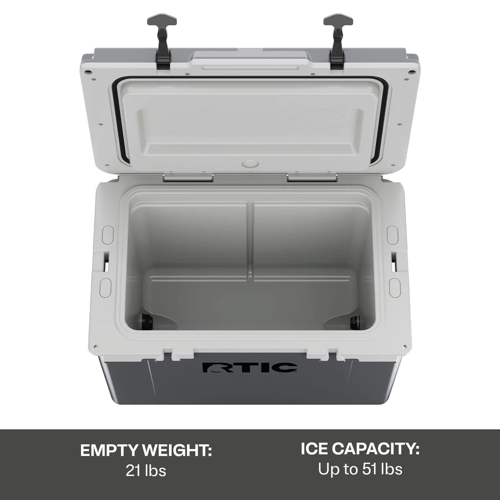 52 QT Ultra-Light Hard-Sided Ice Chest Cooler Q43441