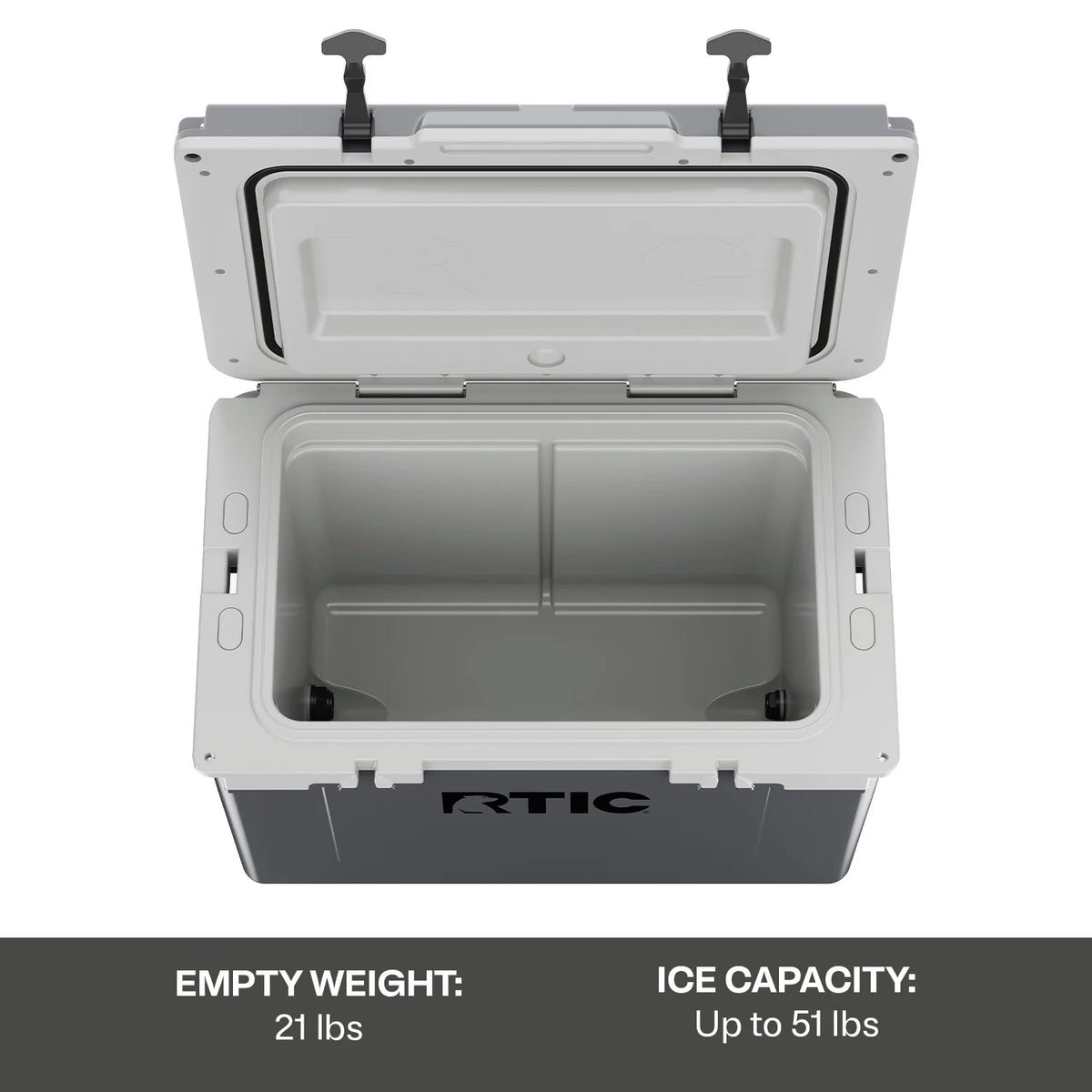 52 QT Ultra-Light Hard-Sided Ice Chest Cooler Q43441