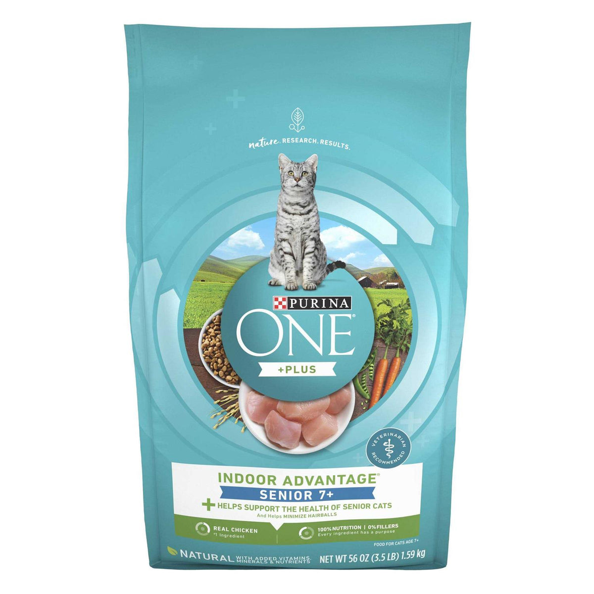 High Protein Natural Senior Dry Cat Food M743291
