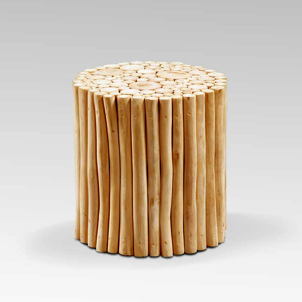 Acacia Wood End Table 17.75 Inches Tall U773134