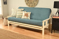 Full Size Linen Aqua Futon Mattress I2989