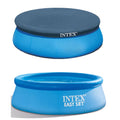 Inflatable Round Swimming Pool & Cover Z593