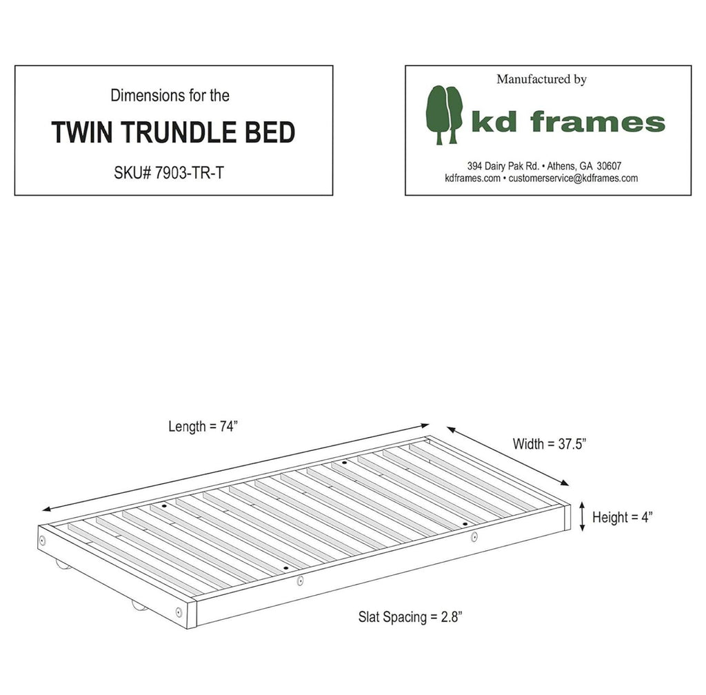 Natural Wood Trundle H130867
