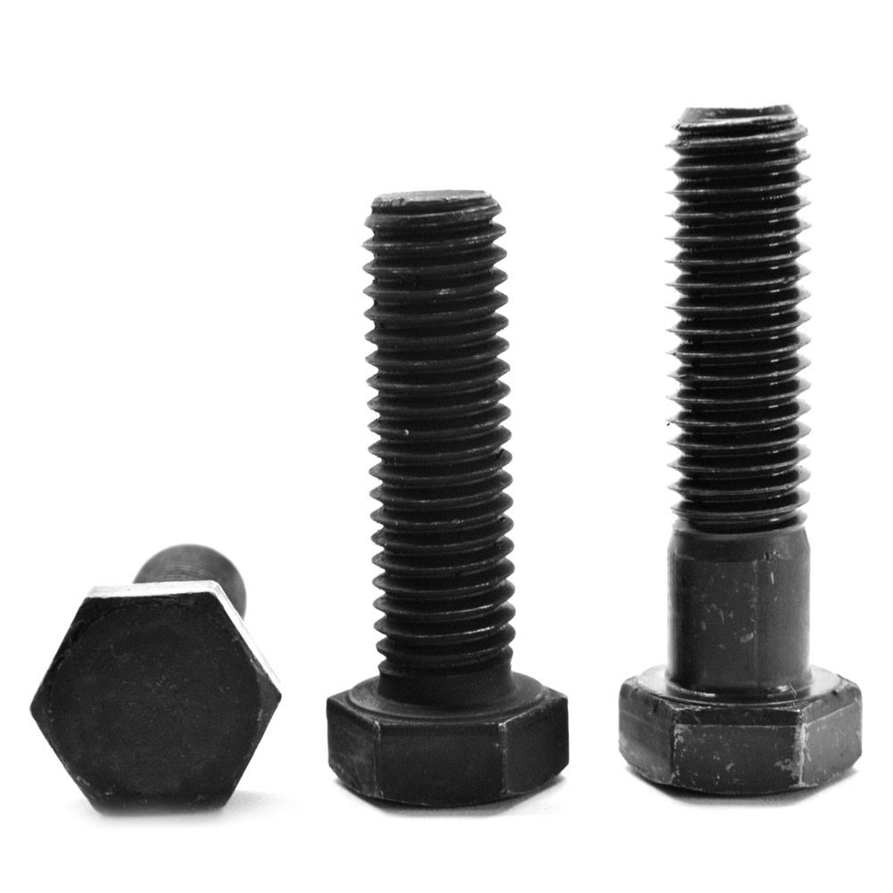 5/8x22-11 x 6 1/2x22 Coarse Thread Grade 5 Hex Cap Screw Medium Carbon Steel Black Oxide P9030