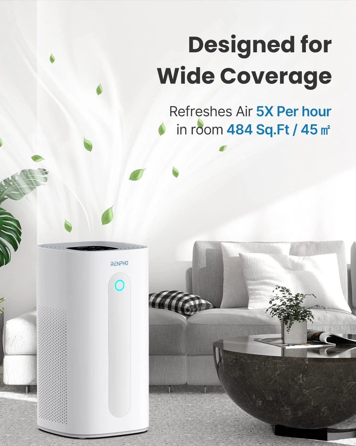True HEPA Air Purifier White R514