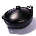 Black Clay Oval Casserole D5900