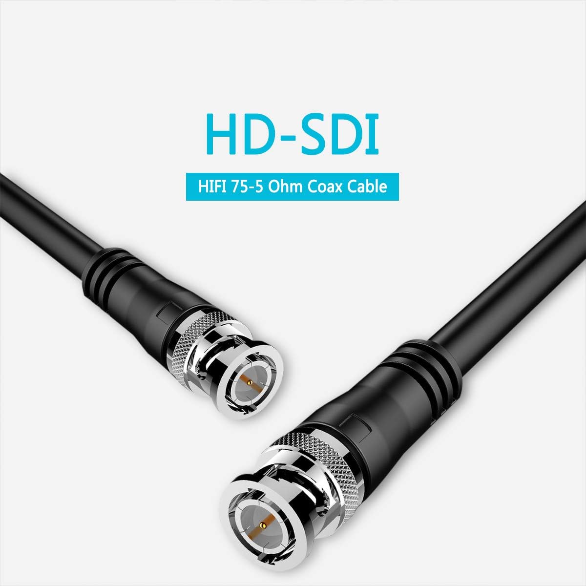 100ft 75 Ohm BNC to BNC Coax Cable P9788