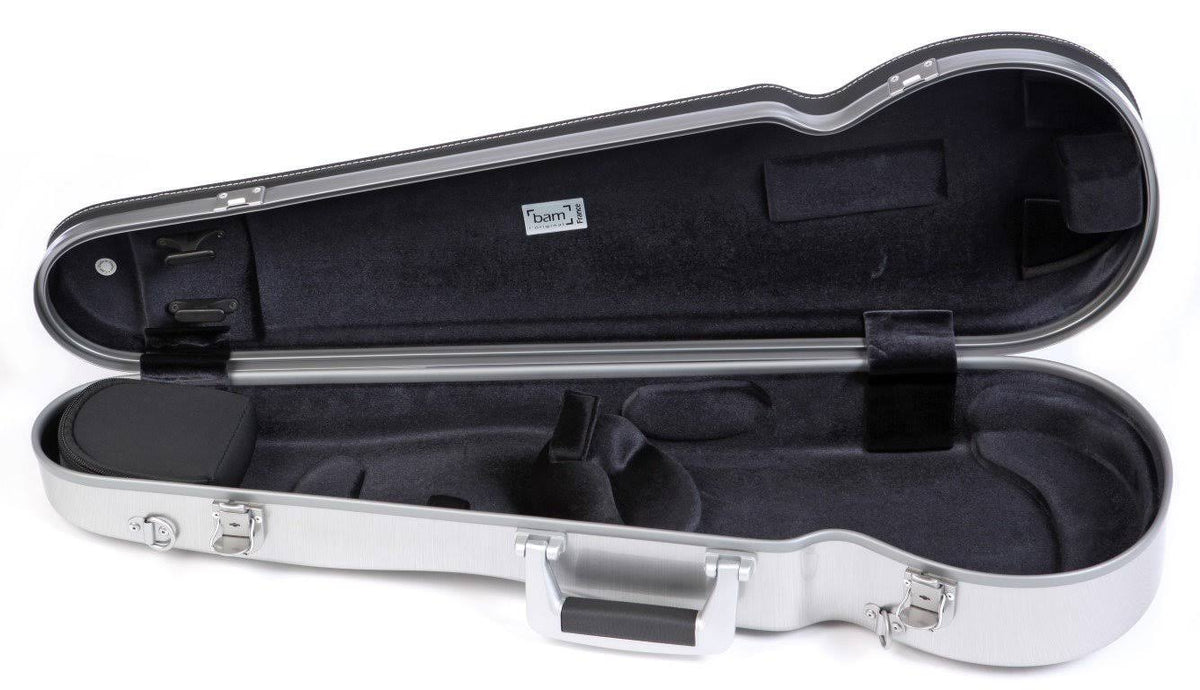 Black Contoured Violin Case F1199