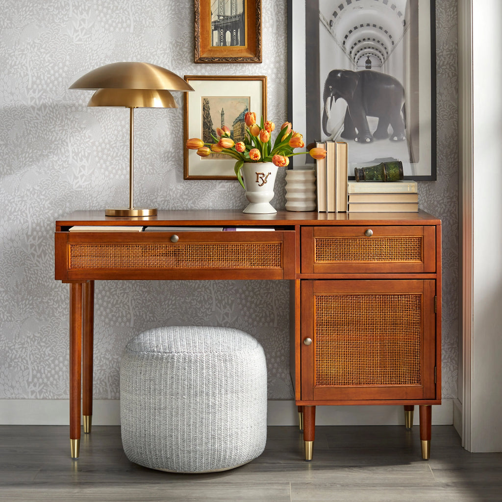 Cane Front Desk Y574
