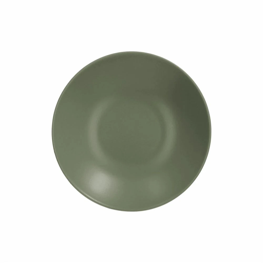 Soup Plate Green 22cm M201