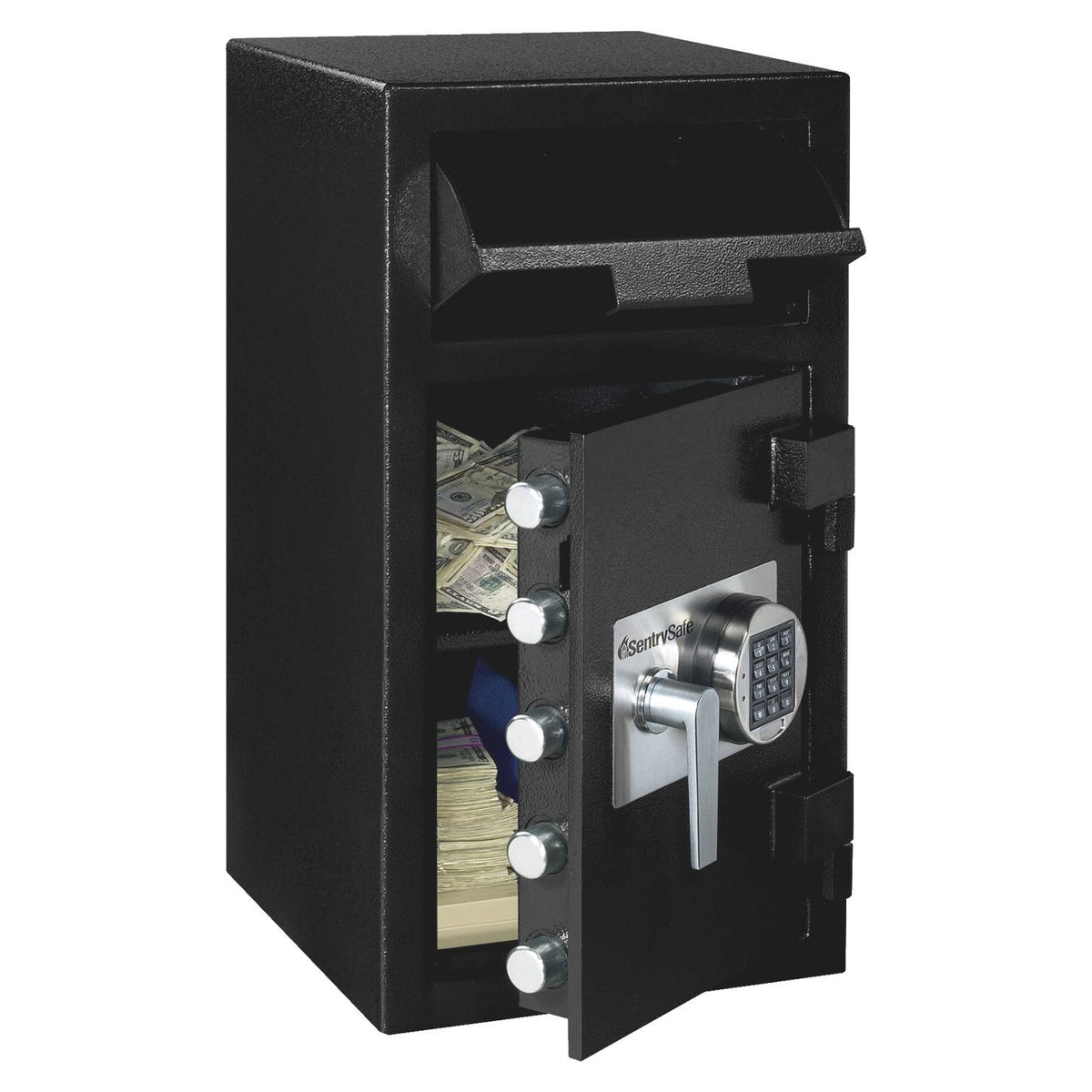 Black Electronic Lock Depository Safe A65856