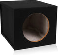 15-inch Car Subwoofer Box Sealed MDF Pack of 2 W9538