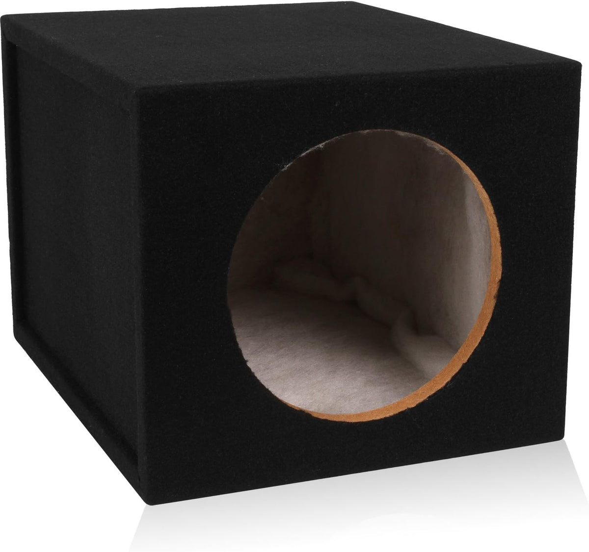 15-inch Car Subwoofer Box Sealed MDF Pack of 2 W9538
