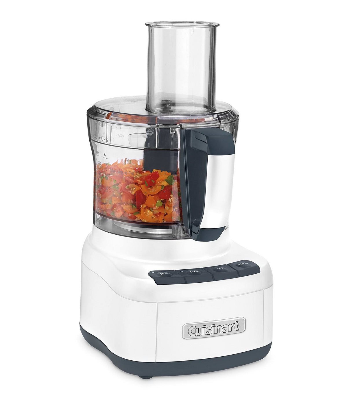 White 8-Cup Food Processor E7241