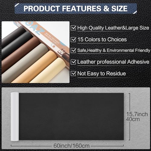 Classic Red Brown Self Adhesive Leather Repair Tape K230