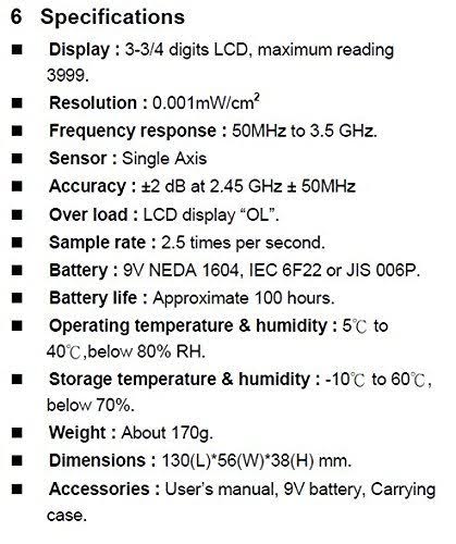 Calibrated Meter Detects Radiation and Leakage A8939