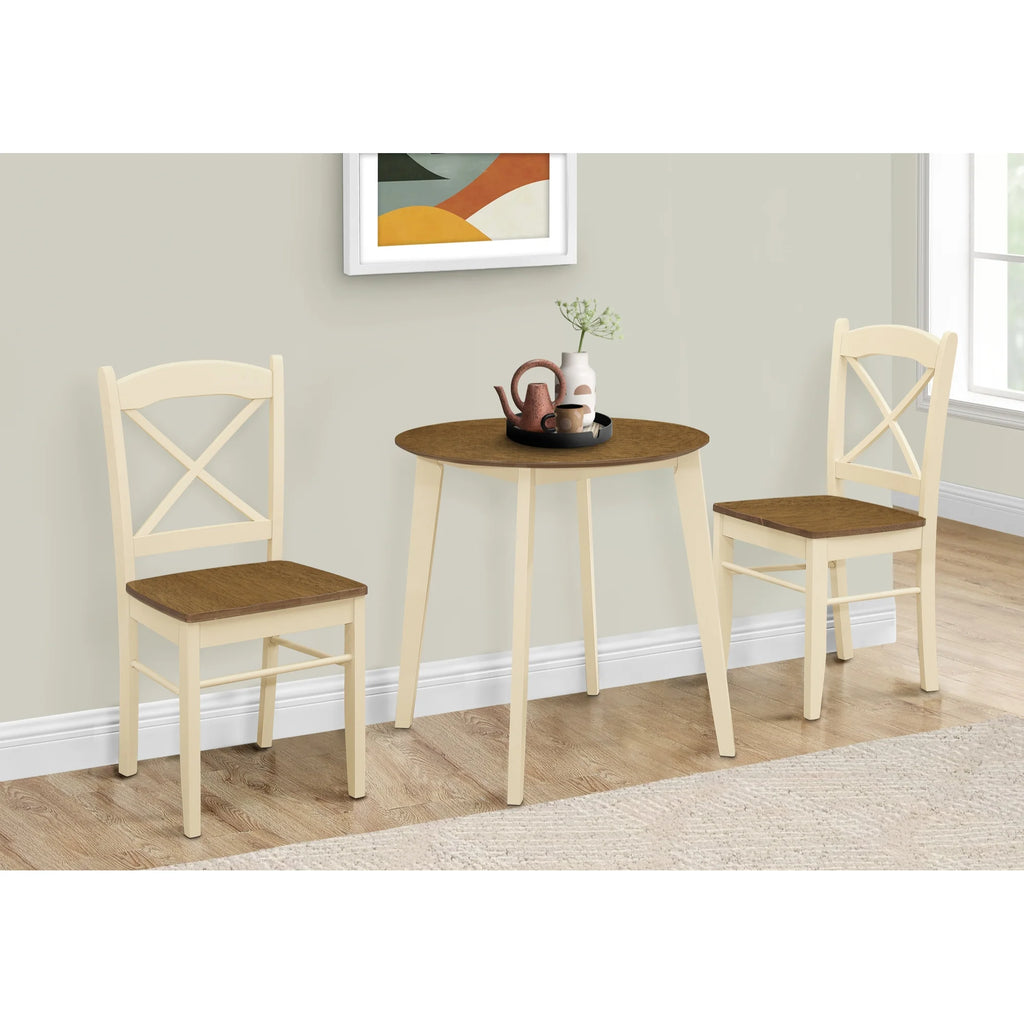 Round Wood Dining Table G9124