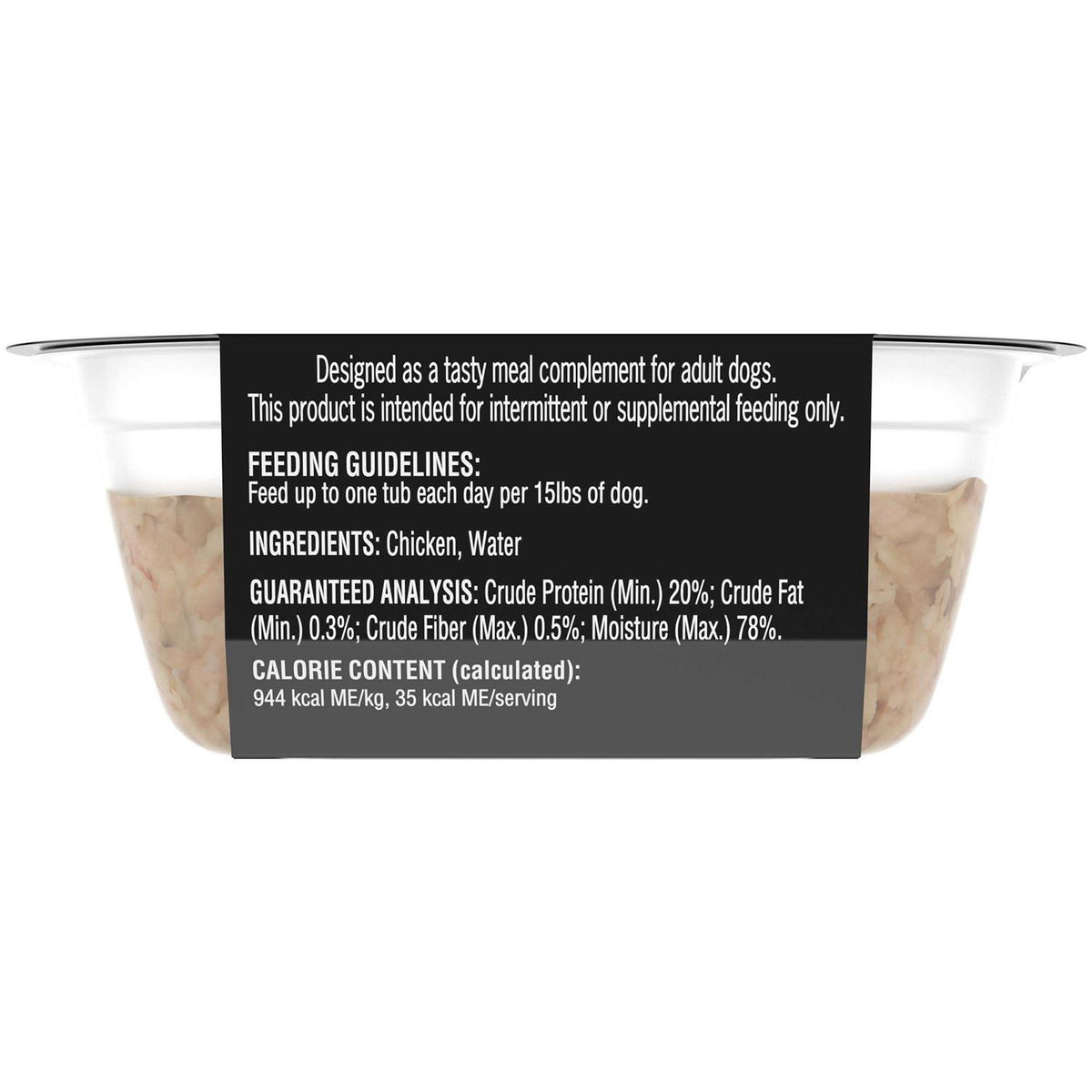 Chicken Wet Dog Food X86040