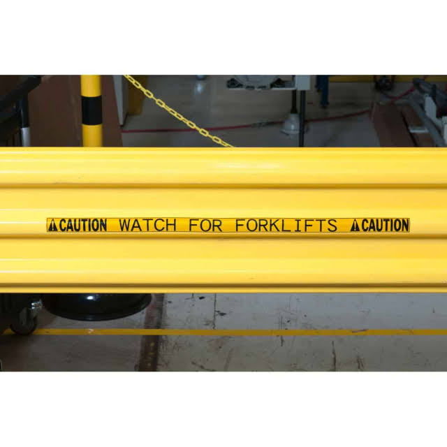Orange 2.25x22 Reflective Label B269