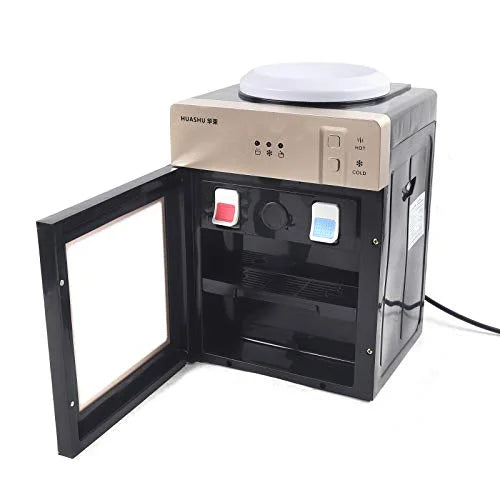Tabletop Water Dispenser 5 Gallon Bottle Water Cooler Champagne Gold Y908026