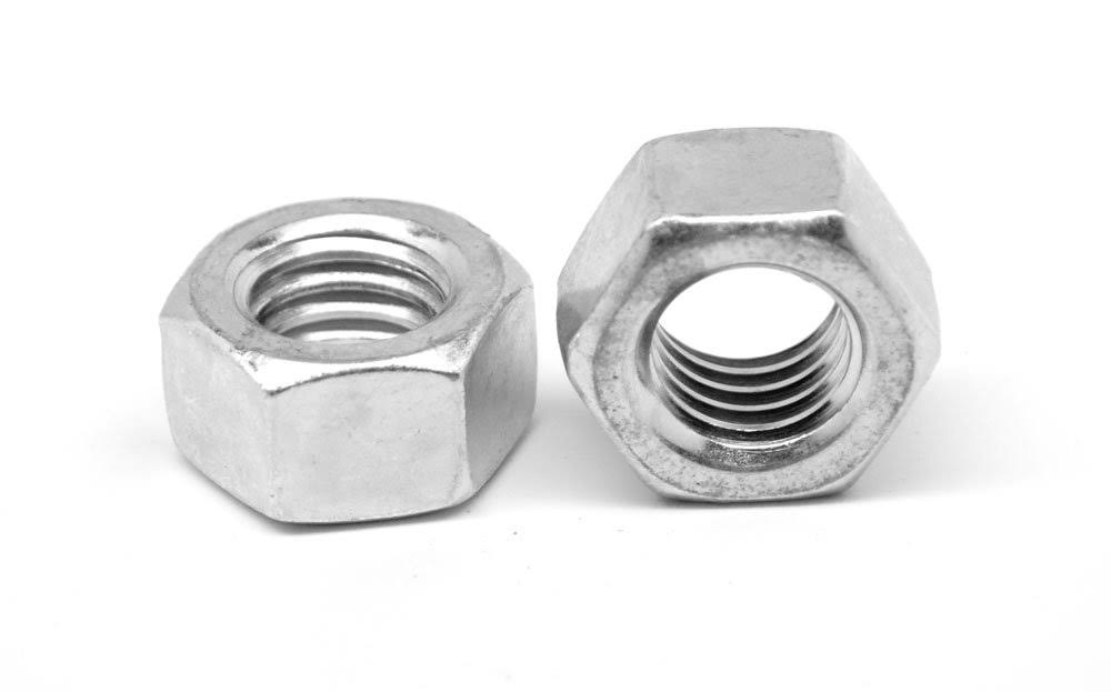 Coarse Thread Grade A Heavy Hex Nut Low Carbon Steel Plain Finish 30 Pk X905457