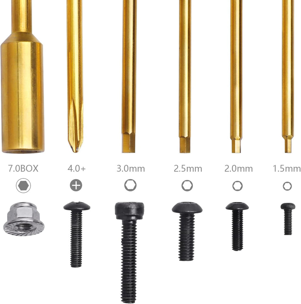 6 in 1 RC Hex Driver Screwdriver Set H35172