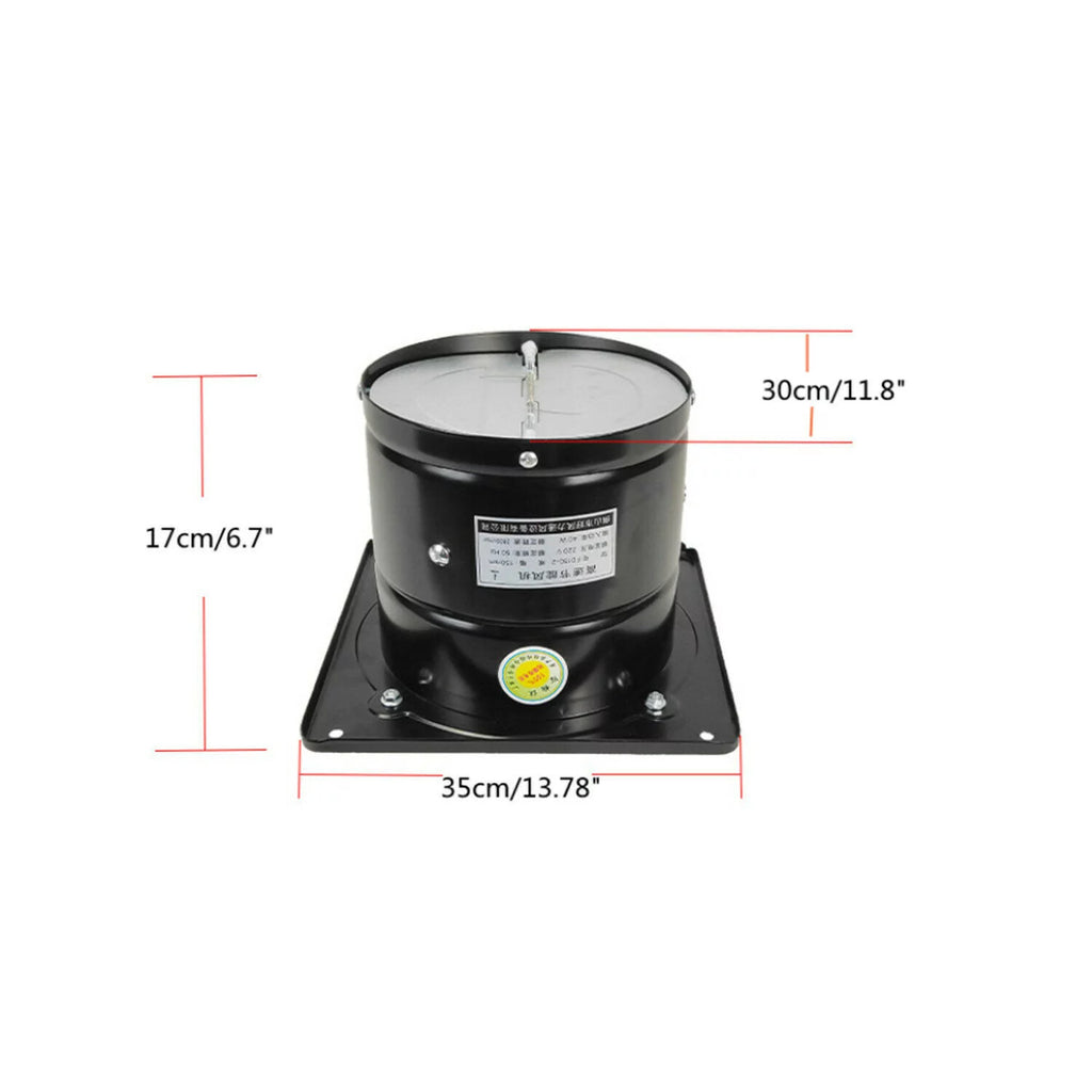 12" Wall Mounted High Speed Ventilation Exhaust Fan O14031