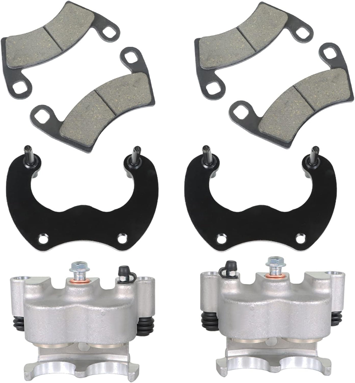 Rear Right Left Brake Caliper Pad Kit for Polaris Ranger Rzr Xp 4 1000 A95529