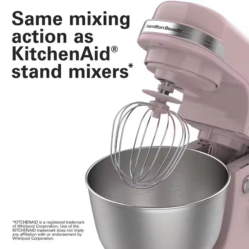 4 Quart 7-Speed Rose Stand Mixer Q1397