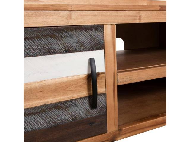 Solid Acacia Wood TV Cabinet M2883