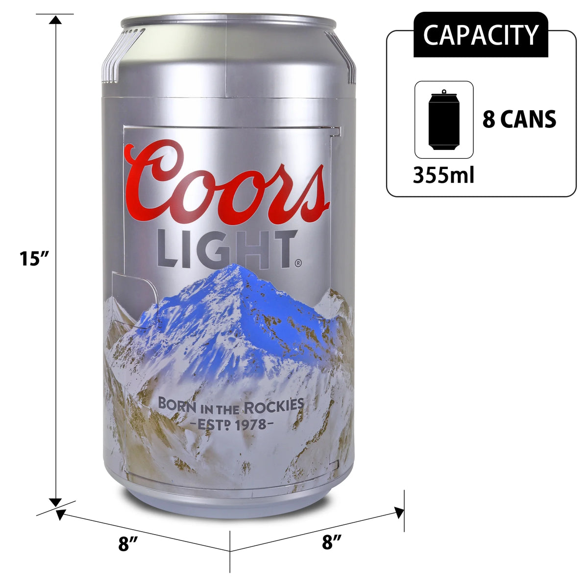 Portable Mini Fridge 5.4L Red F75670