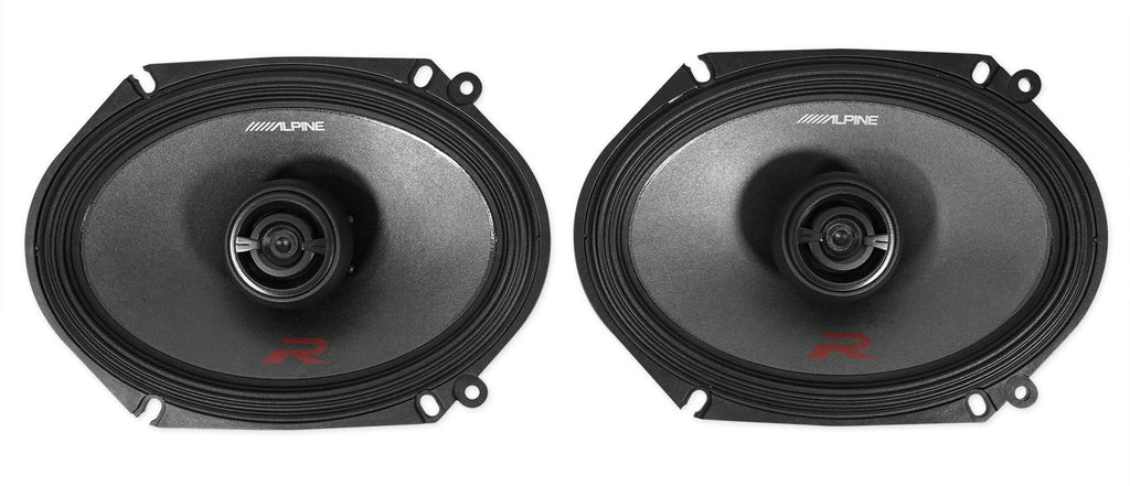 6x22X8x22 2-Way Car Speakers F484