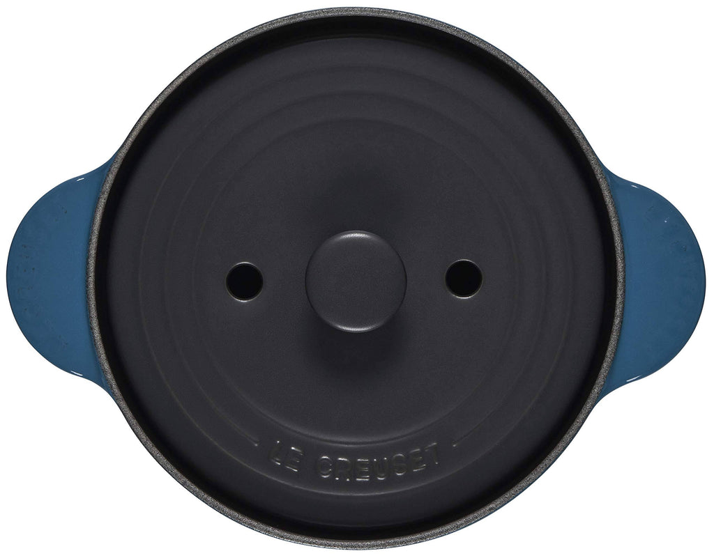 2.25 Qt Cast Iron Rice Pot Deep Teal U960677