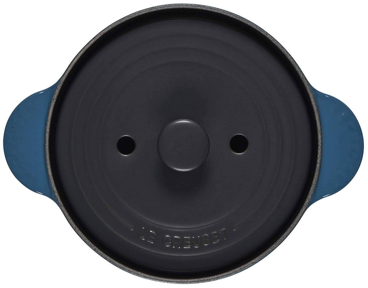 2.25 Qt Cast Iron Rice Pot Deep Teal U960677