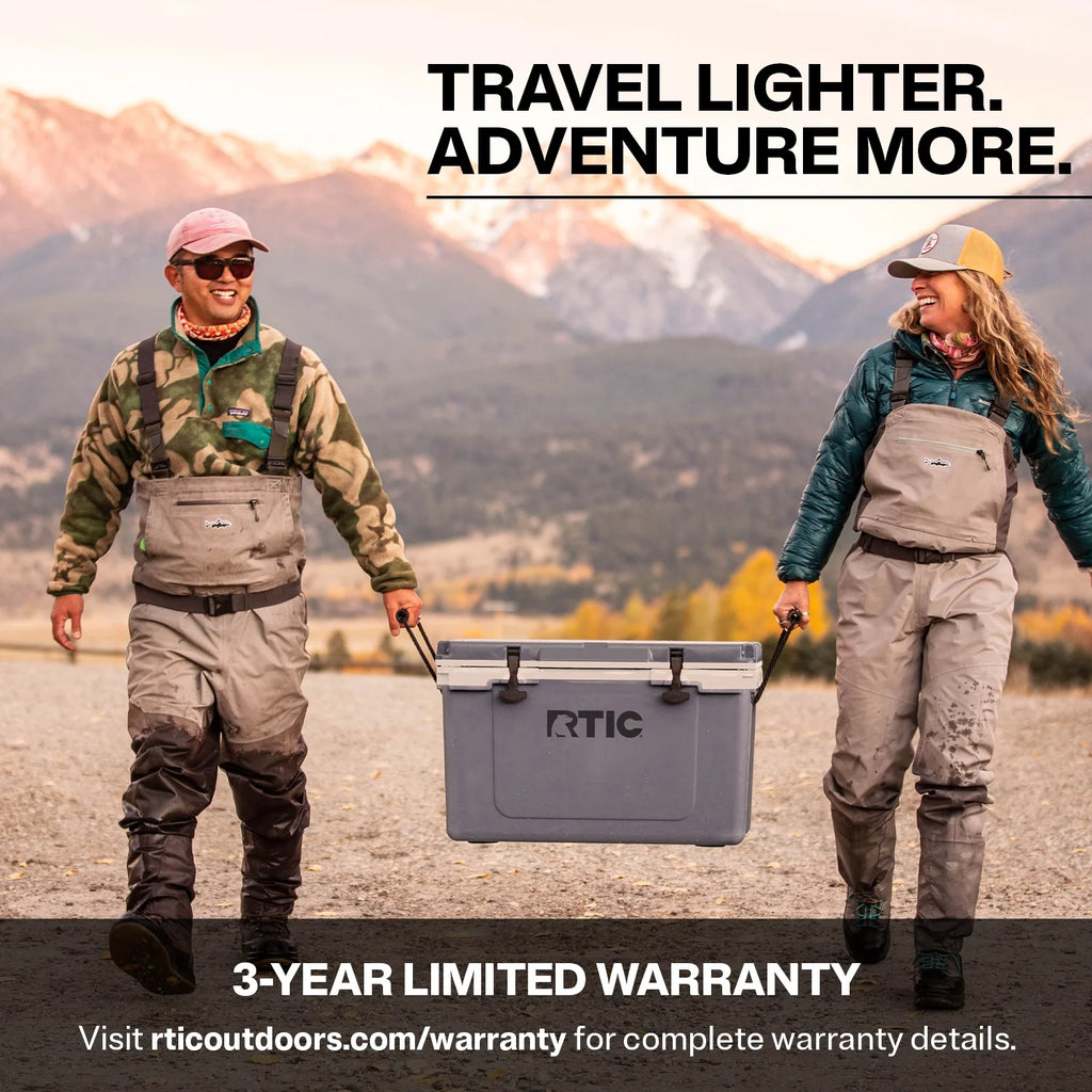52 QT Ultra-Light Hard-Sided Ice Chest Cooler Q43441