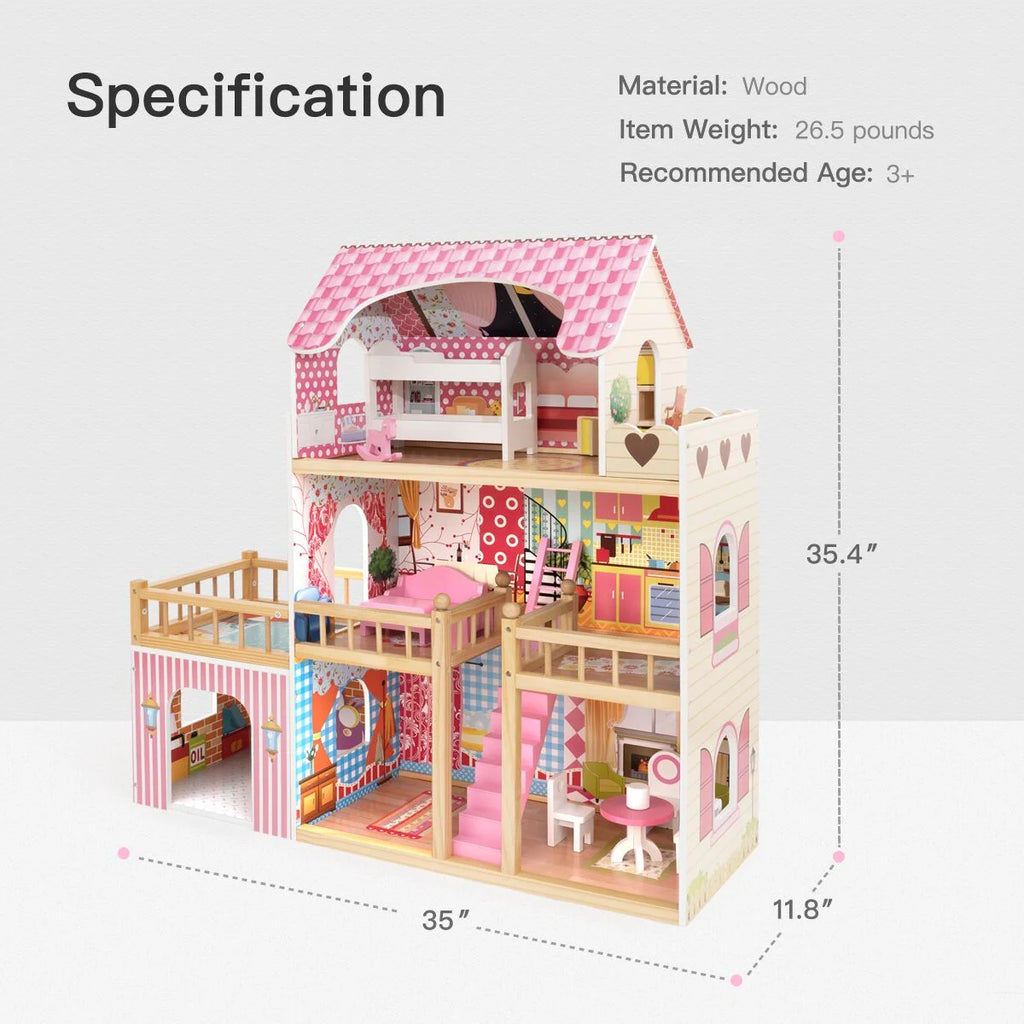 7 Pcs Furniture Dollhouse C83487