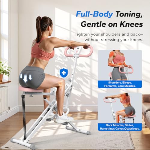 2 in 1 Squat Rowing Machine J45647