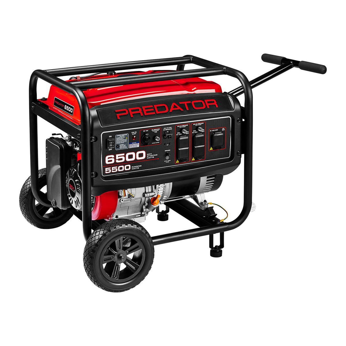 6500 Watt Gas-Powered Portable Generator H47478