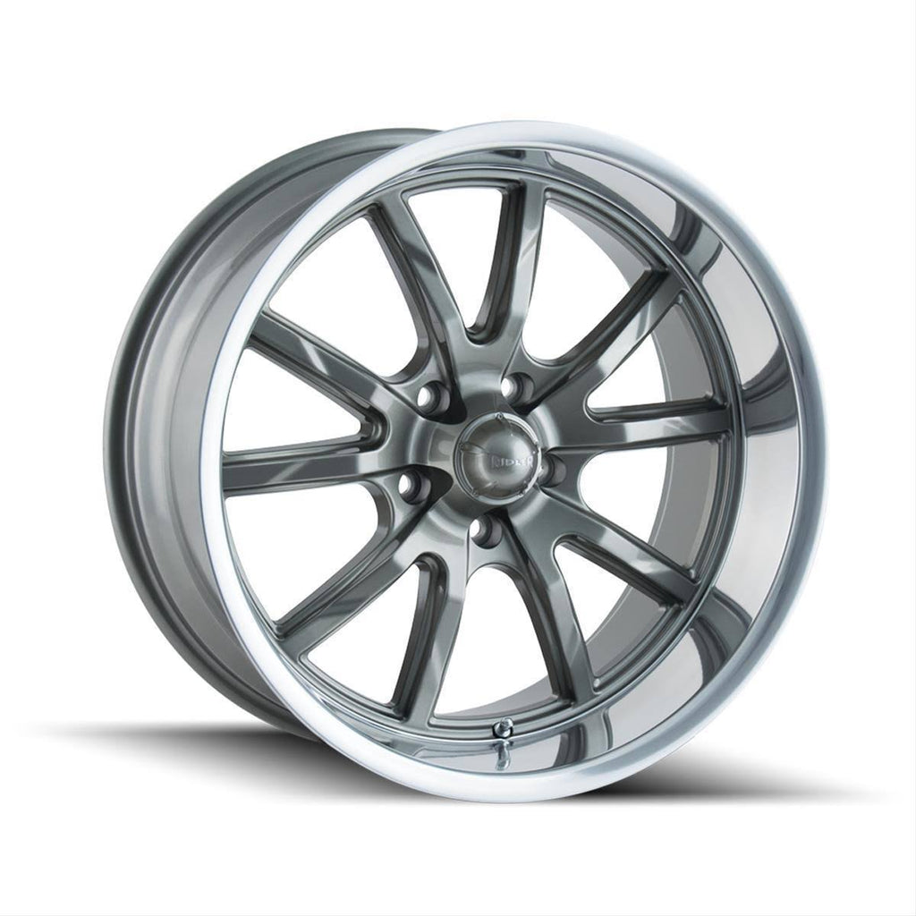 20x8.5 Grey Polished Lip Wheel J355451