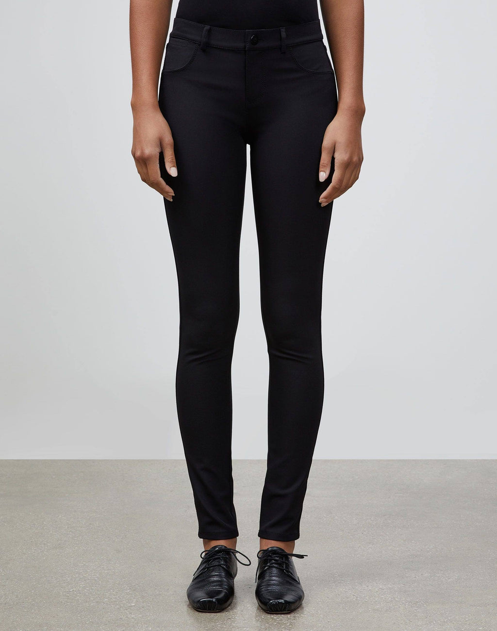 Black 6 Stretch Mercer Pant H759