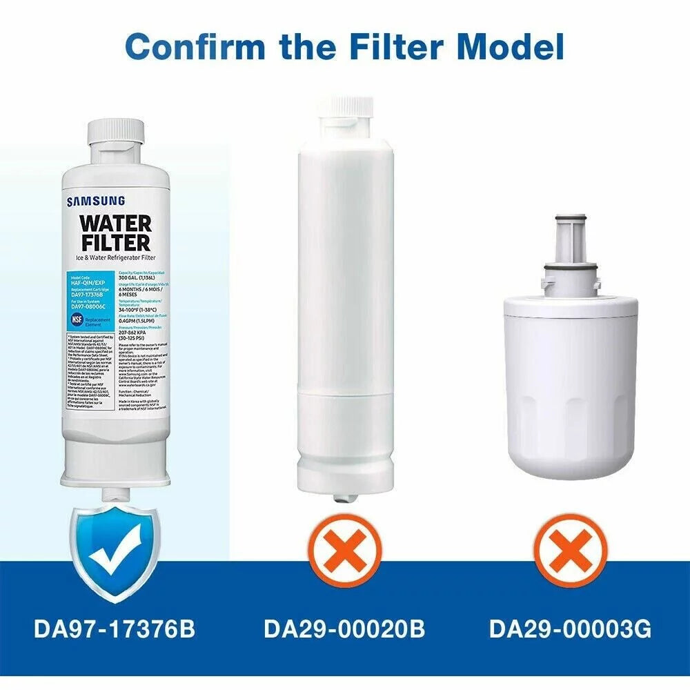 4 Pack Refrigerator Water Filter Z497