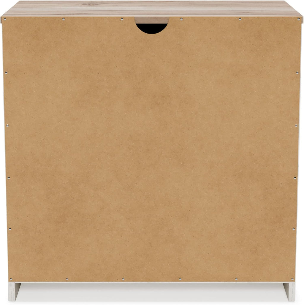White 3 Drawer Wood Chest X949360