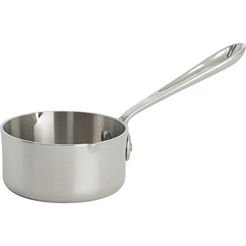 3-Ply Stainless Steel Butter Warmer 0.5 Quart Sauce Pan L368638
