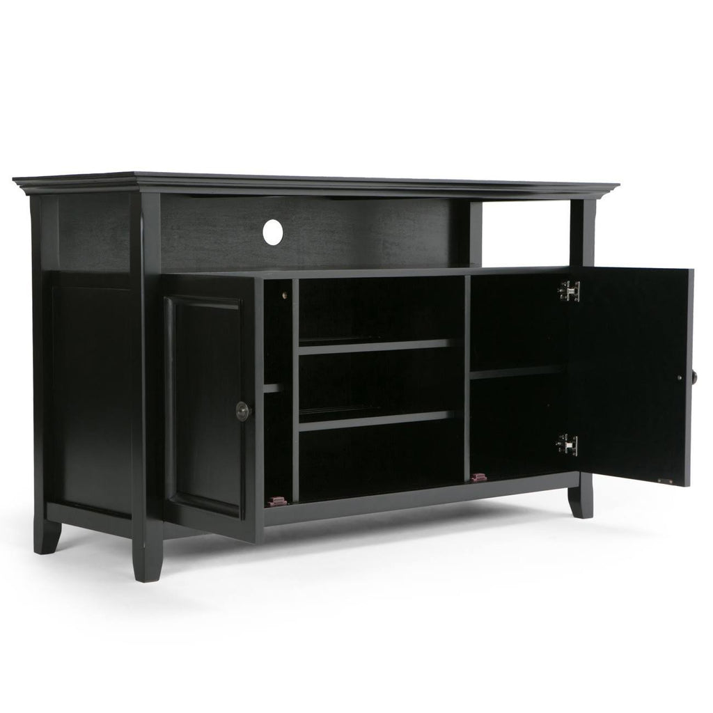 Black TV Media Stand Q19036